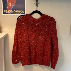 Fall colored comfy sweater